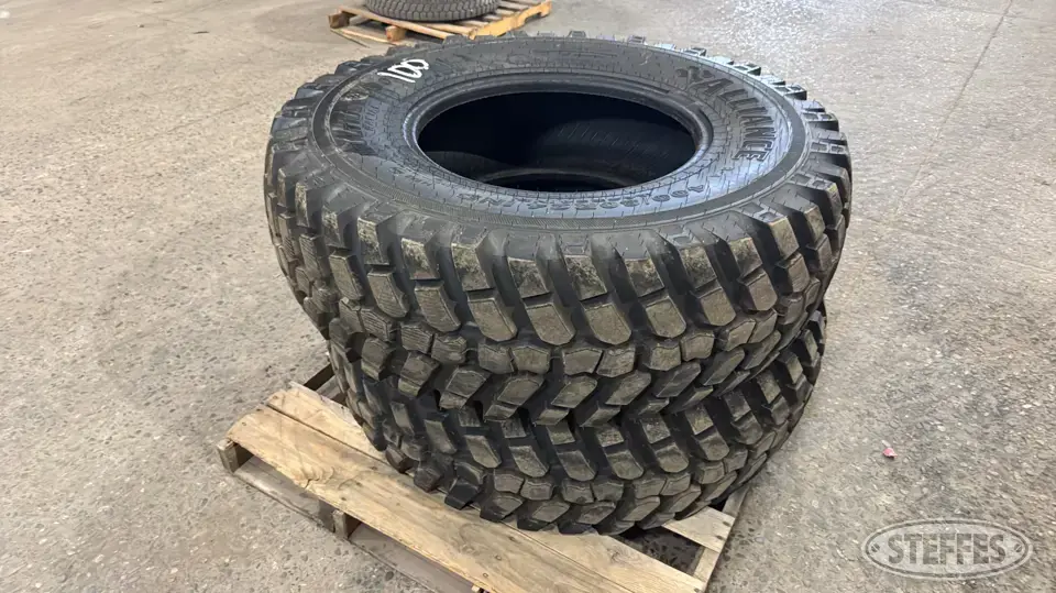 (2) Alliance 400/80R24 Tractor-Implement Tire