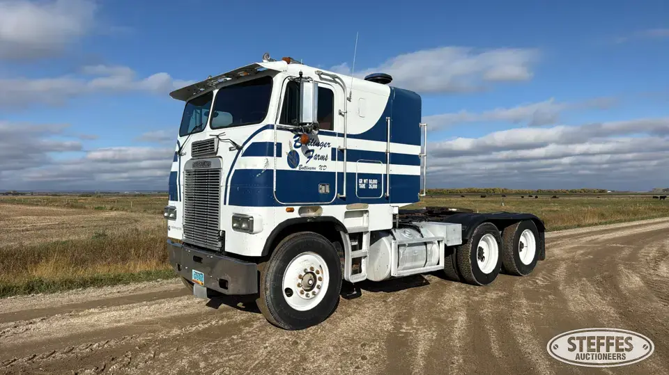 1987 Freightliner Cabover Truck with Sleeper