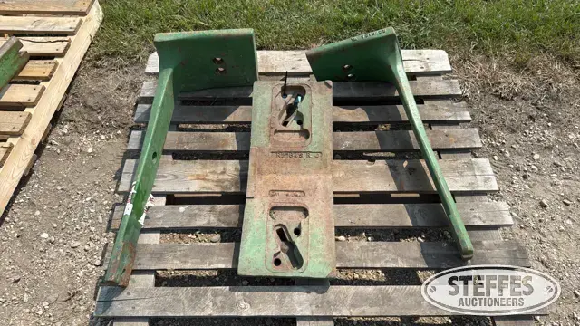 John Deere weight brackets & slab weight
