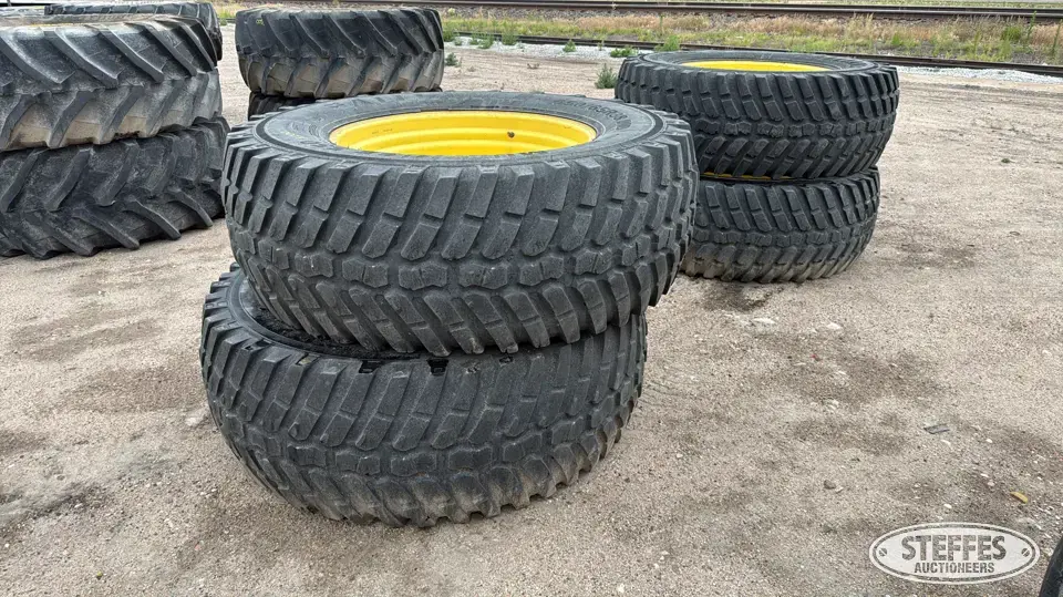 (4) Alliance 650/65R38 tires Tractor-Implement Tire