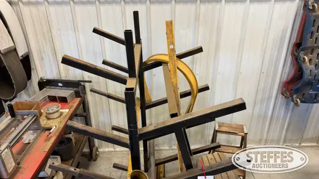 Shop-built metal racking