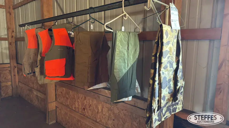(6) Upland hunting clothing pcs. Personal Property