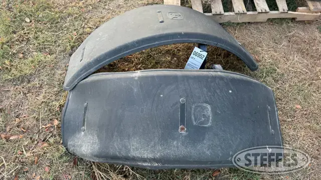 (2) John Deere front fenders