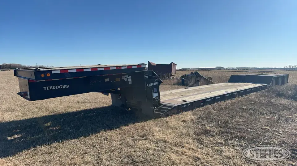 2008 Trail-Eze TW80DGWS53 Lowboy Trailer