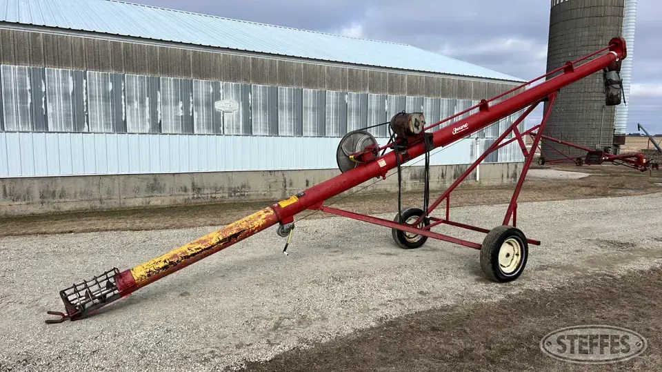 Shop-built auger Straight Auger