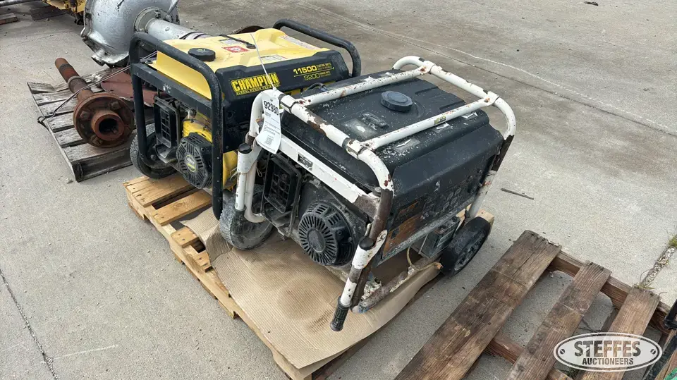 (2) Generators Generators Less Than 10 kW