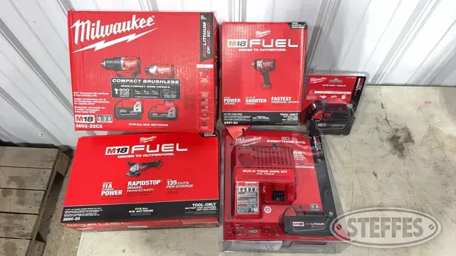 Asst. Milwaukee cordless tools