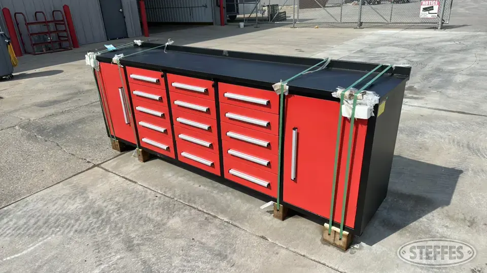 Steelman 10FT-15D-2-01B Storage and Bench
