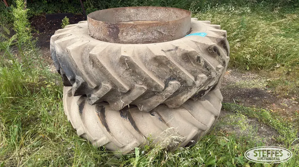 (2) 15-34 tires Tractor-Implement Tire