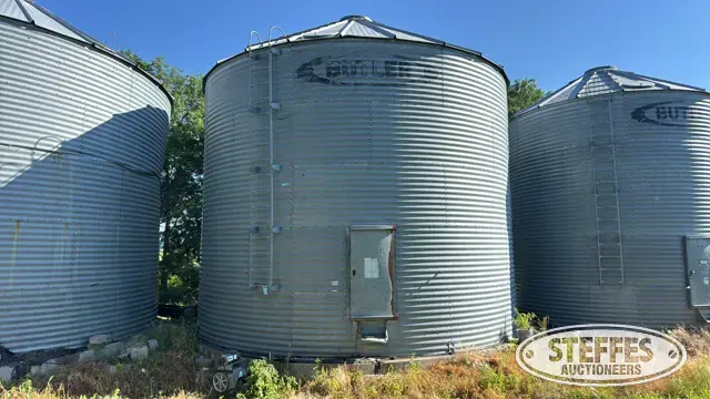 Butler grain bin