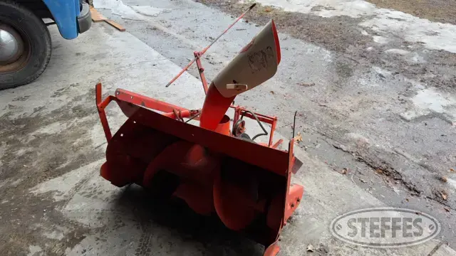 Simplicity front mount snowblower