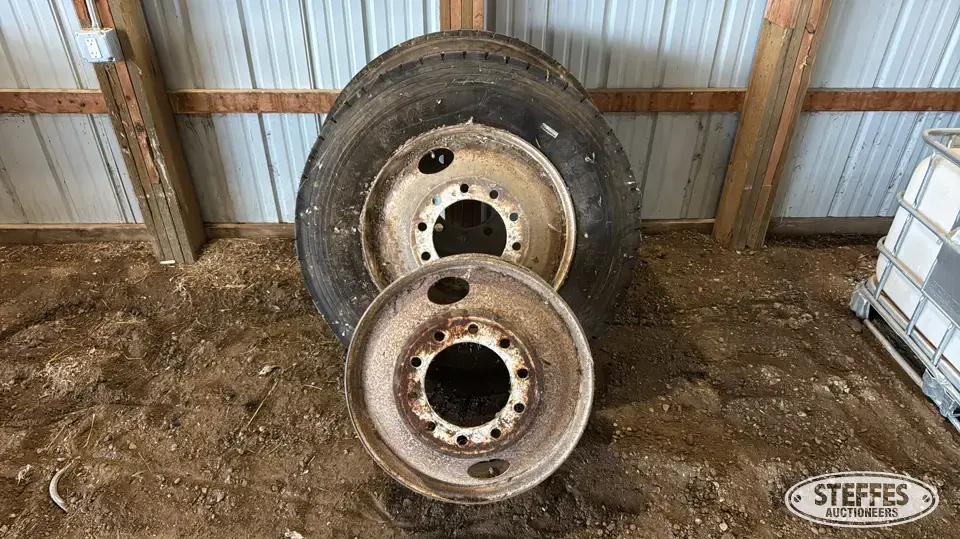 (2) Roadmaster RM254 tires & wheels Truck Tire