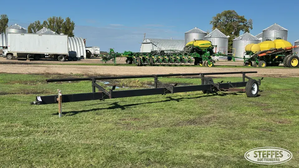 Vulcan Ironworks single axle header trailer