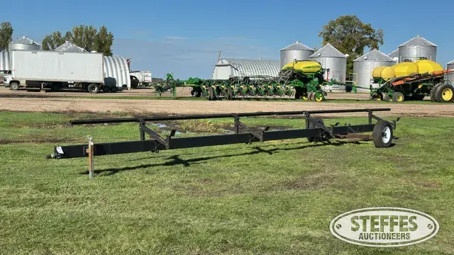 Vulcan Ironworks single axle header trailer