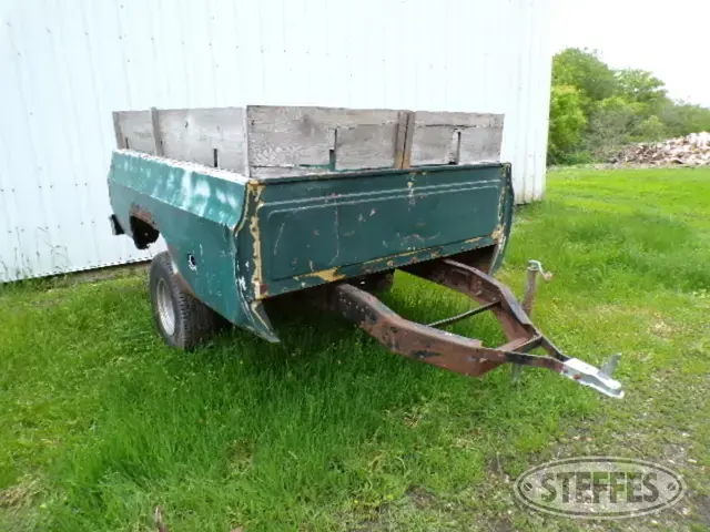 Chevrolet pickup box trailer