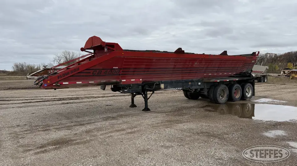 2001 Flow Boy CB 4000 Live Bottom Trailer