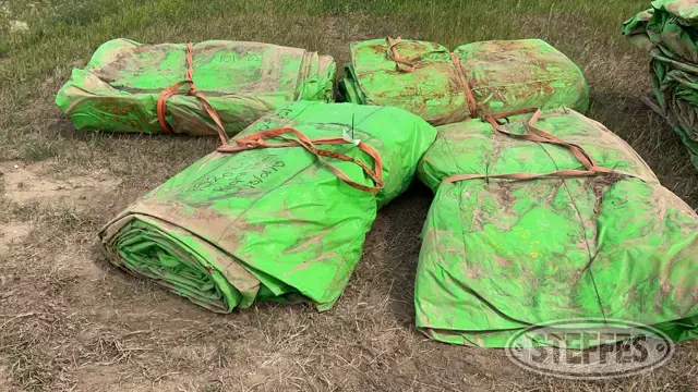 (4) Heat keeper system inflatable covers/tarps