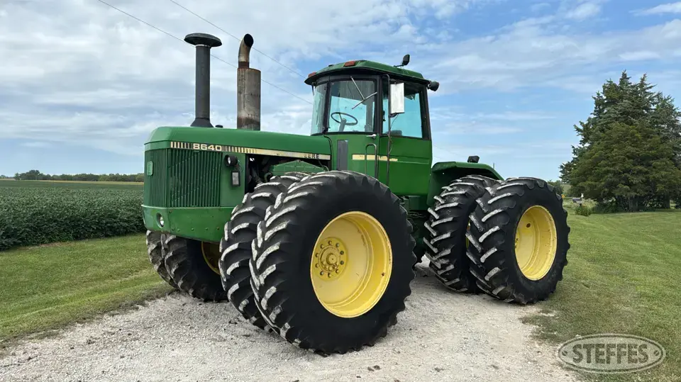 1980 John Deere 8640 4WD Tractor
