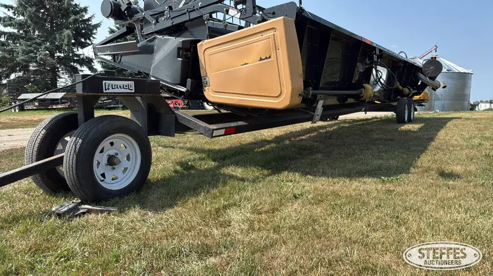 Wemco tandem axle header trailer
