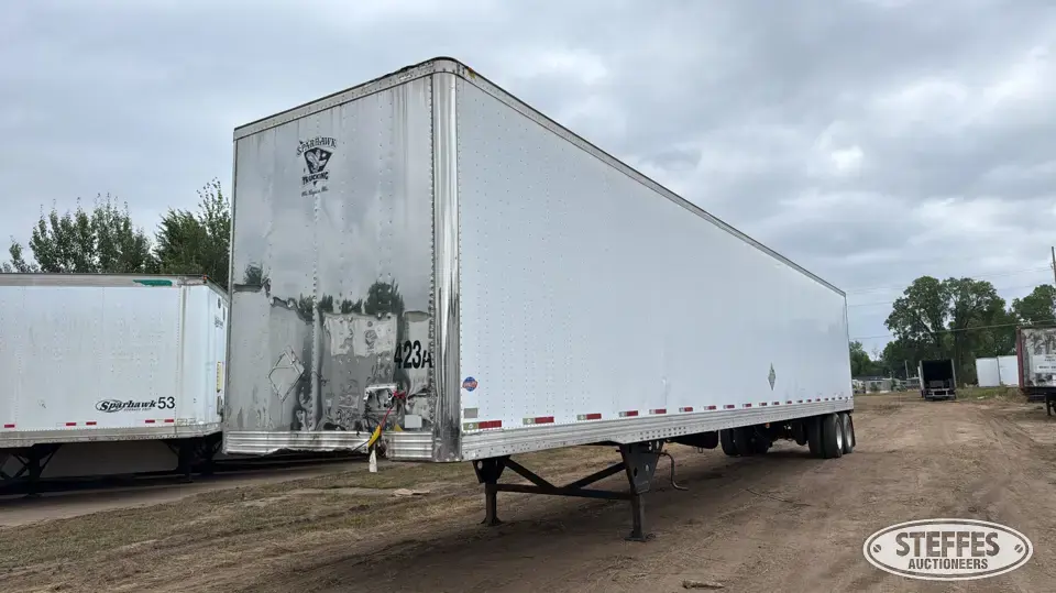 2008 Utility VS2DX Van Trailer