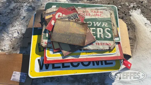Vintage signs