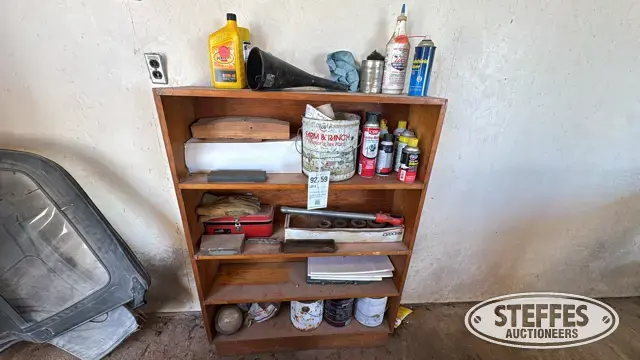 Contents of shelf