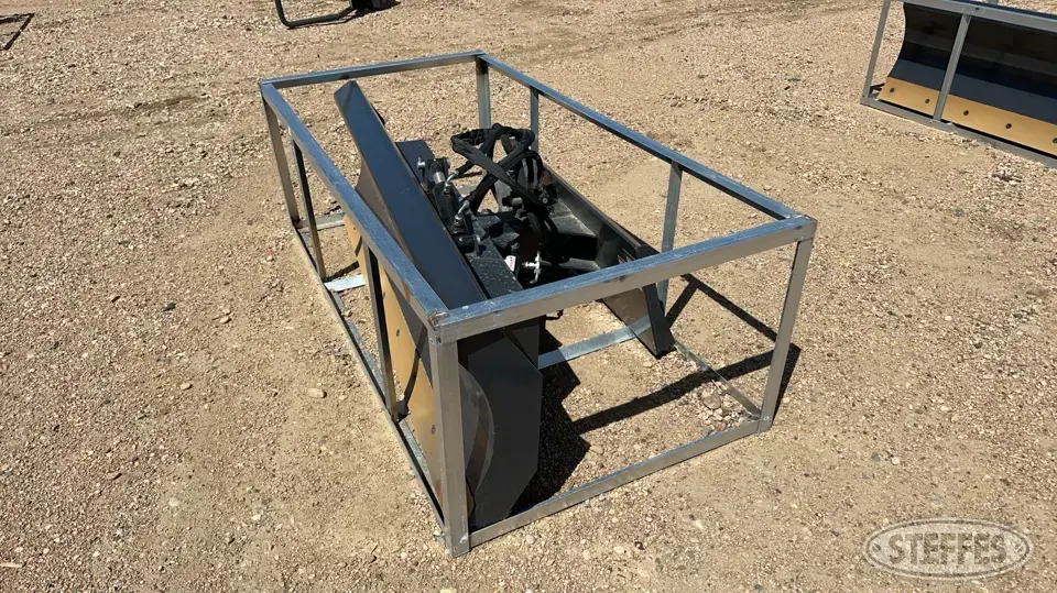 2023 Wolverine SWDB-11-84W Skid Steer Snow Pushers and Snowblower