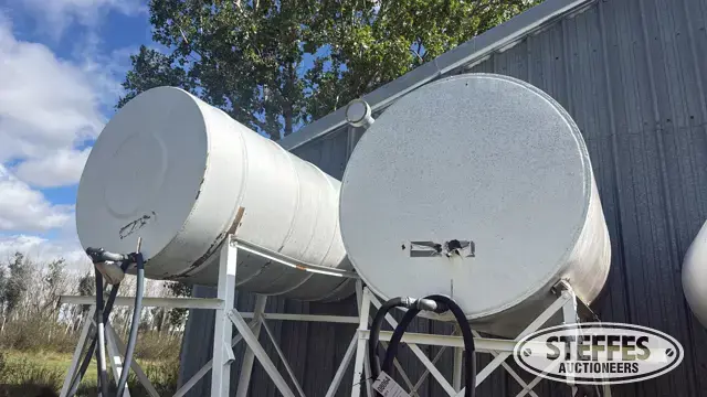 (2) gravity tanks