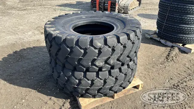 (2) Beaver 20.5-25 tires