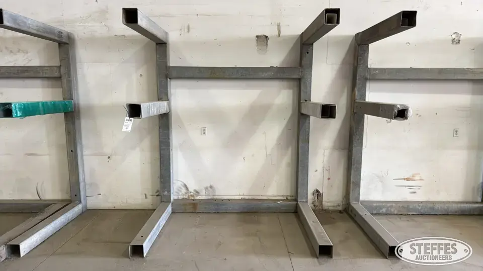 Steel rack Storage and Bench
