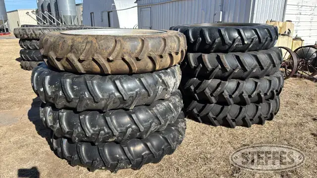 (8) 11.2-38 Irrigator tires