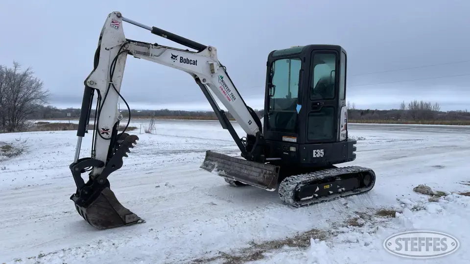 2018 Bobcat E35 Mini-Excavator