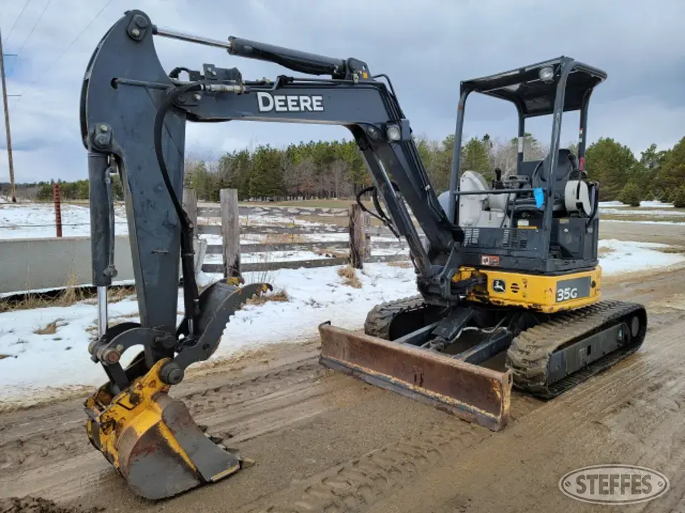 2015 Deere 35G Mini-Excavator