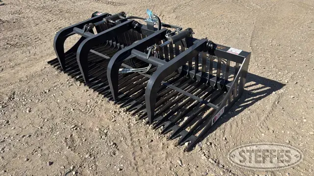 JCT rock grapple bucket
