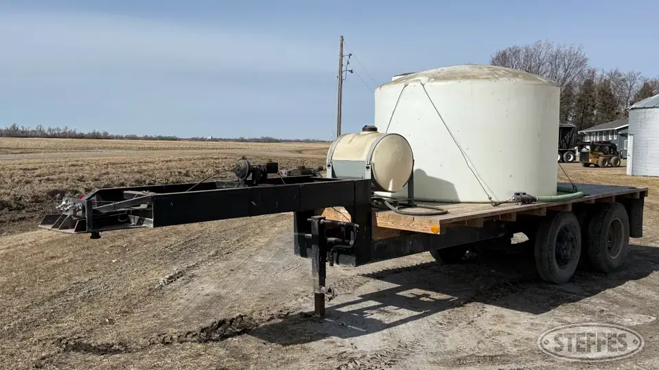 1980 Shop-built water trailer Water Tender
