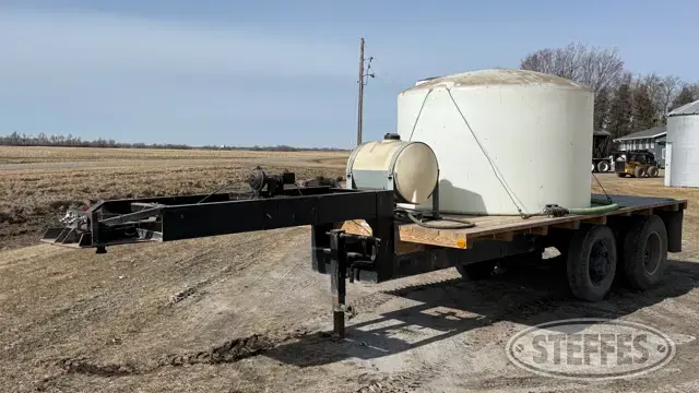 1980 Shop-built water trailer