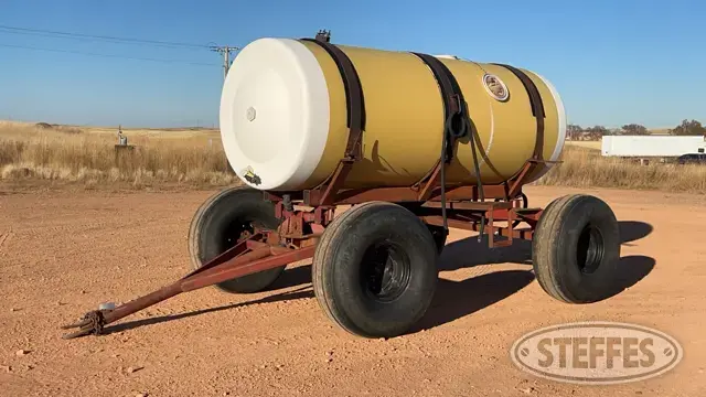 Shop-built water tender