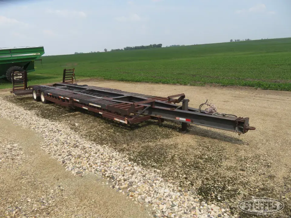 Shop-built Flatbed Trailer