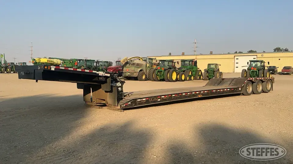2014 Trail-Eze TG100DGWS Lowboy Trailer