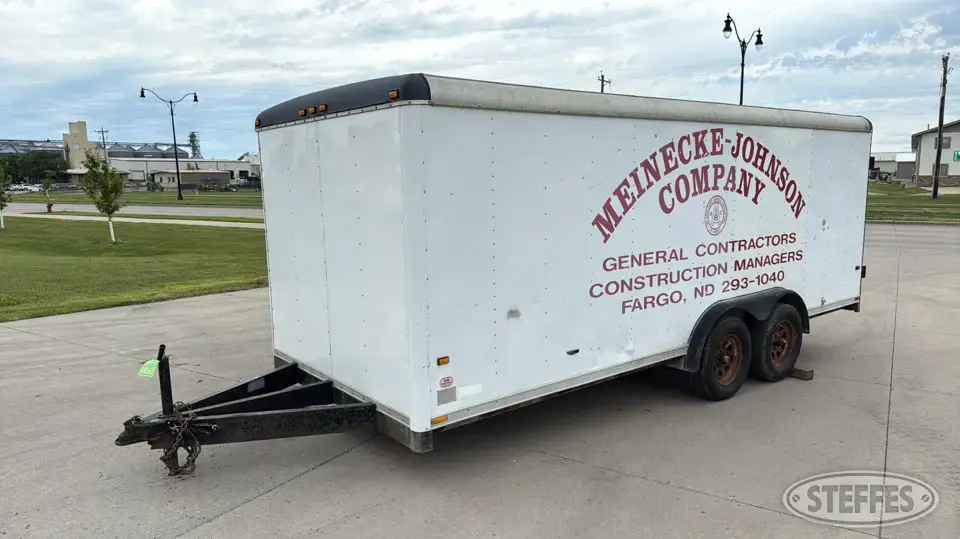 1997 Wells Cargo CW182 Enclosed Cargo Trailer
