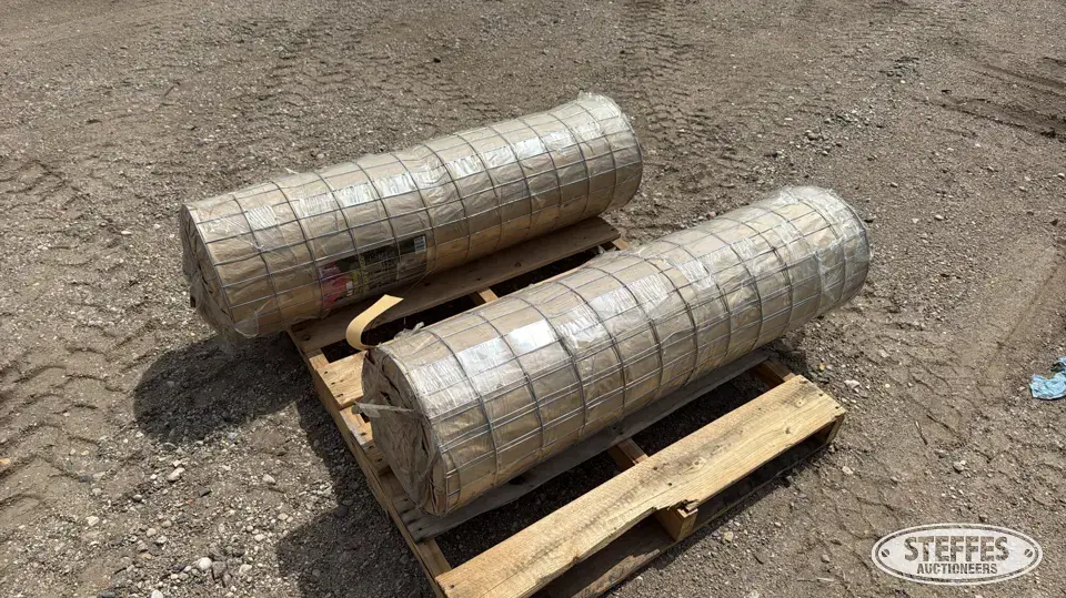 (2) Welded wire fence rolls General Business Support Item