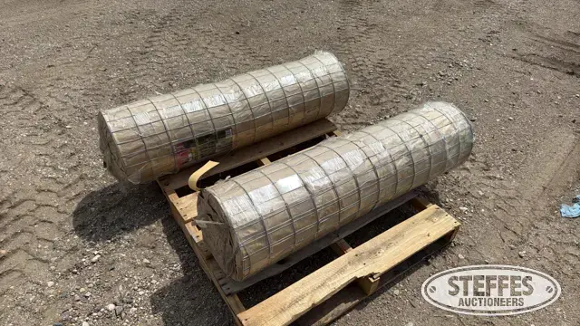 (2) Weld wire fence rolls