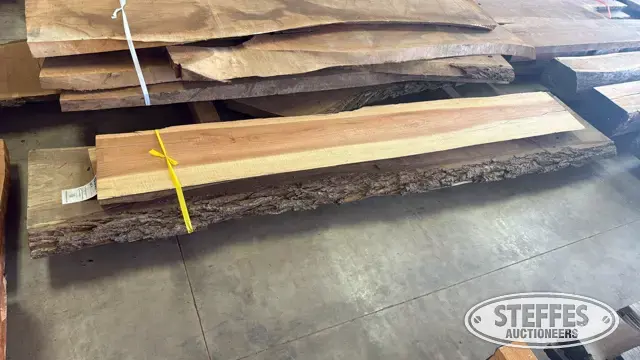 (3) Wood slabs