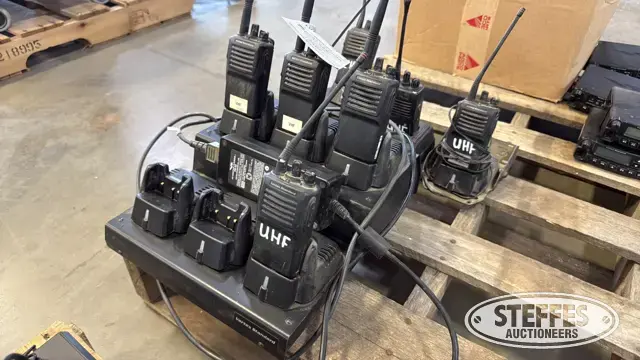 (7) Vertex Standard handheld radios