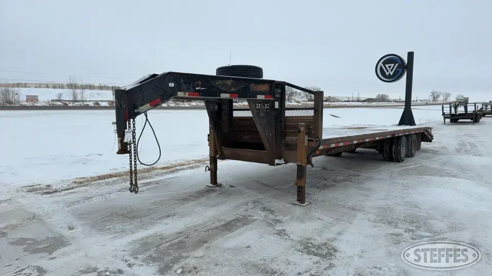 2009 H&H Flatbed Trailer