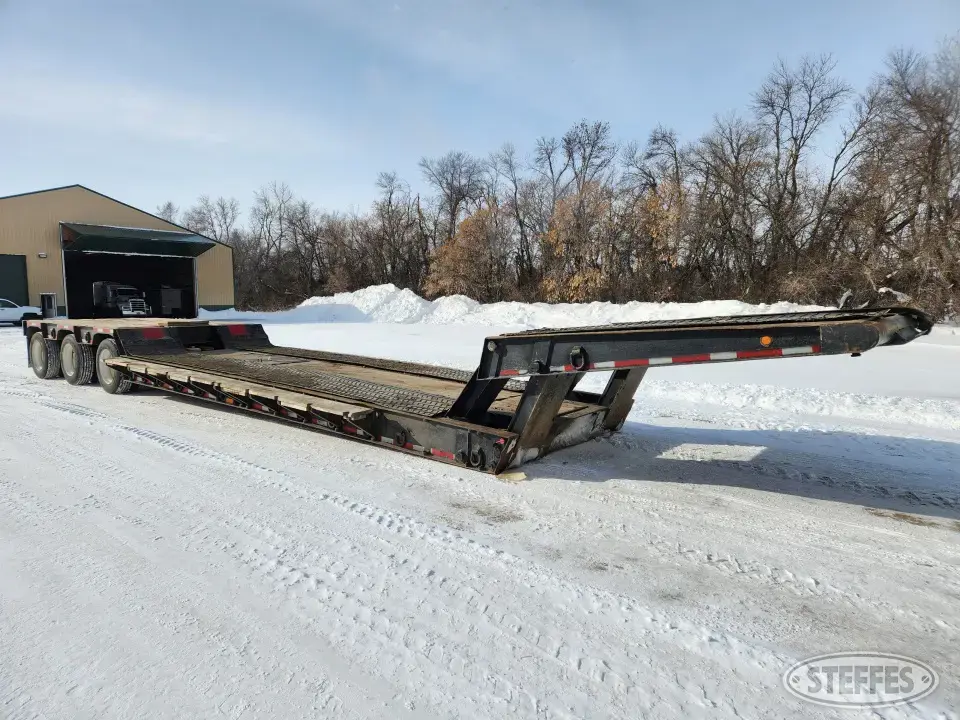 1987 Trail King 2551-5100 Lowboy Trailer