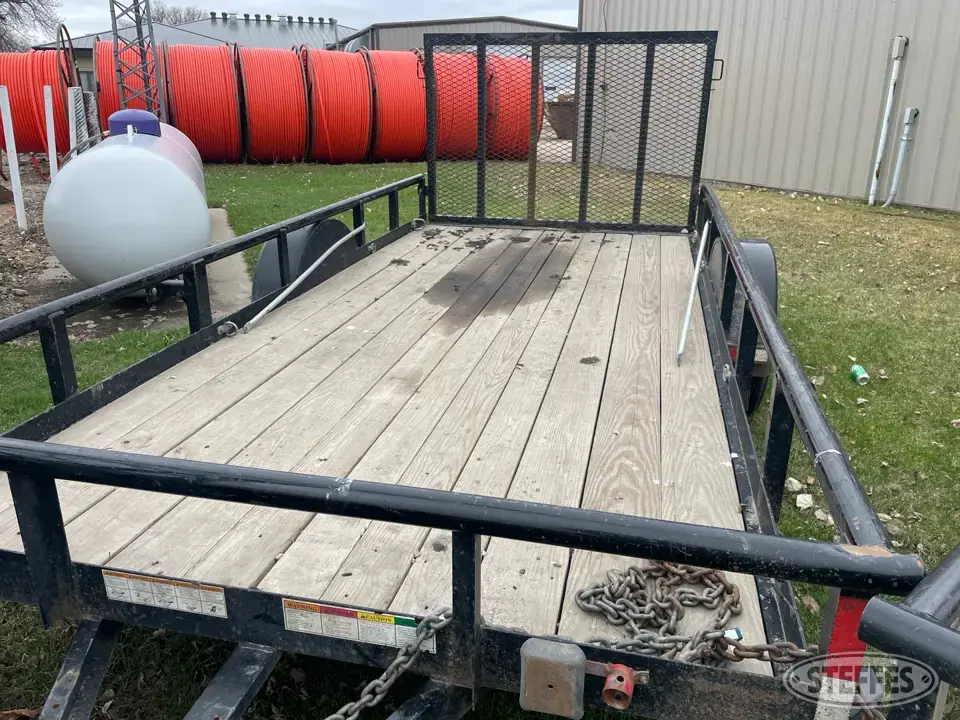 2017 Big Tex 70SA Utility Trailer