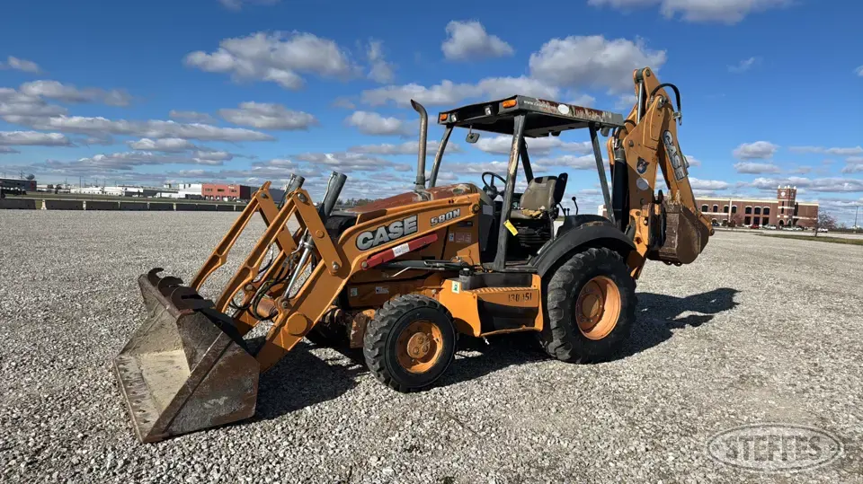 2012 Case 580N Loader Backhoe