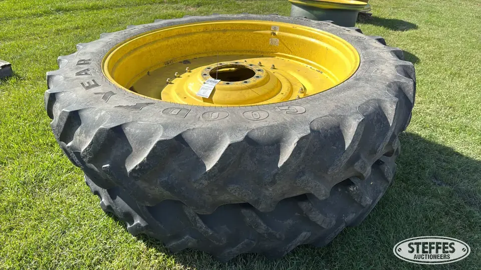 (2) Goodyear 380/90R54 tires Tractor-Implement Tire