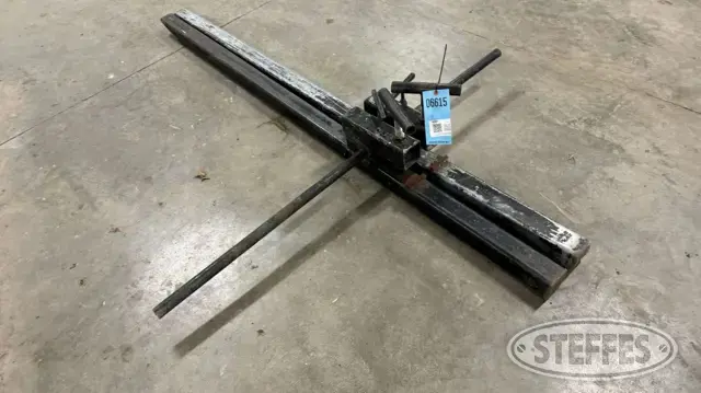Shop-built pallet forks